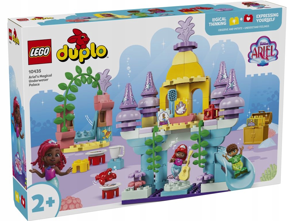 Lego 10435 Duplo Disney Kouzelný podmořský palác Arielky