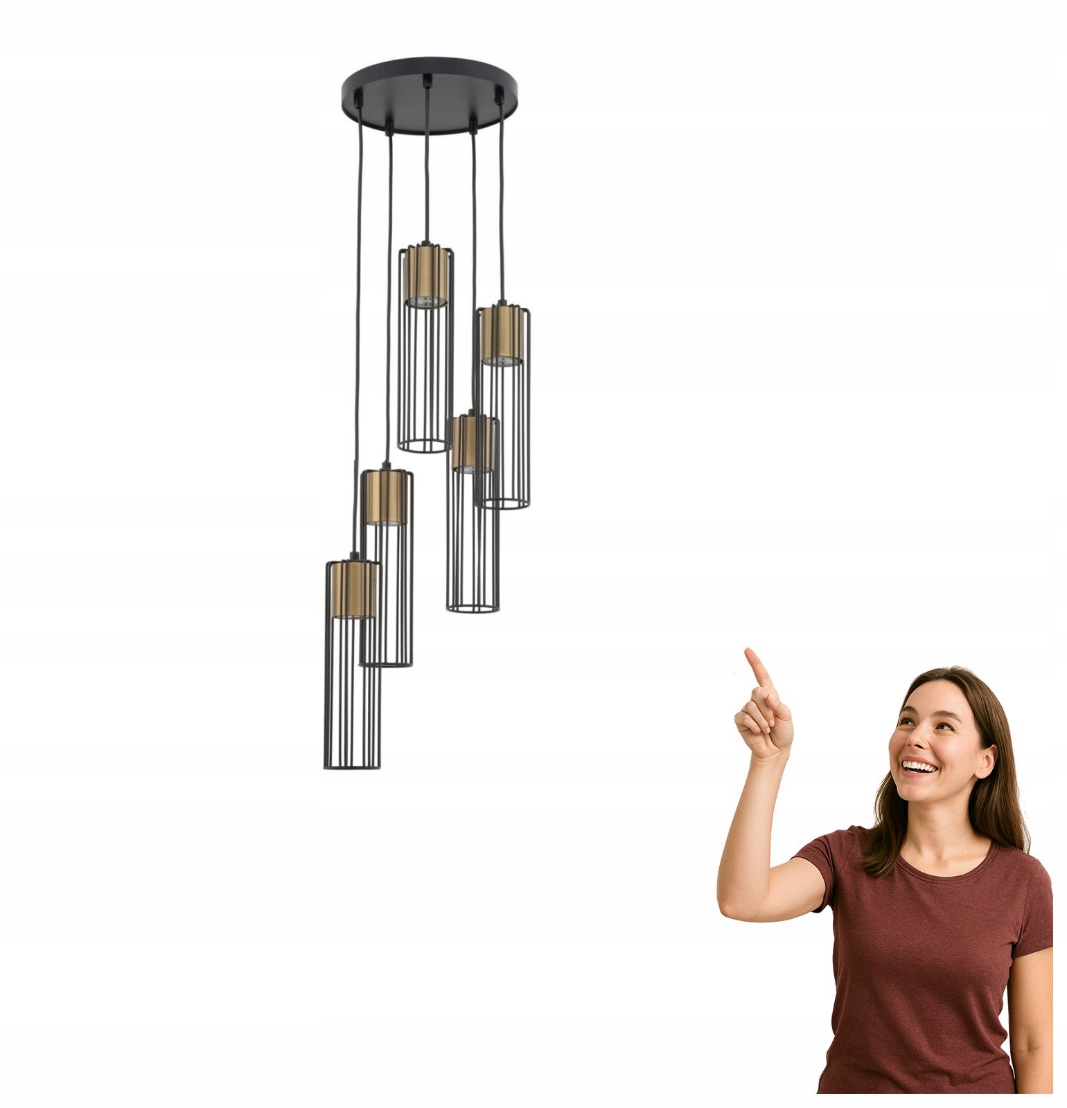 Závesná lampa Fobia 5 33461 Sigma Lighting