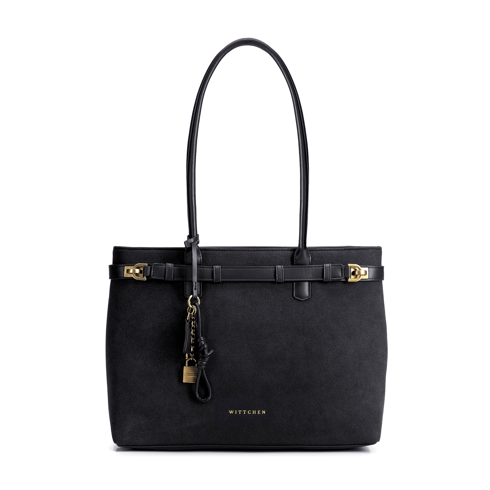 Elegantní shopper kabelka přes rameno Wittchen 104-4Y-508-1, prostorná, pojme formát A4