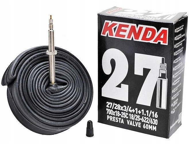 

Dętka Kenda 27/28 - 700 x18-25C Fv 60mm presta