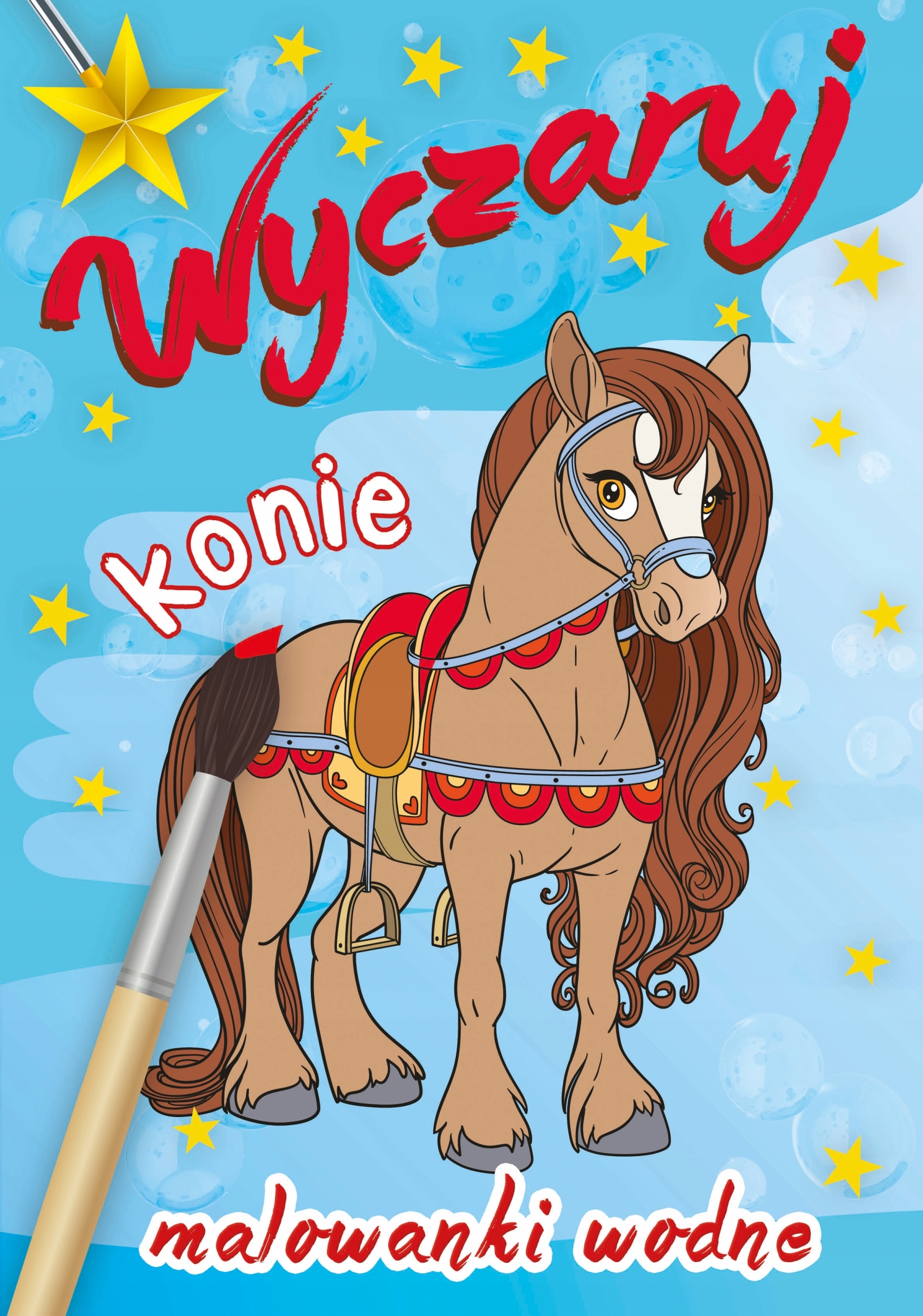 

Wyczaruj Konie Koniki Malowanka Wodna Maluj Wodą