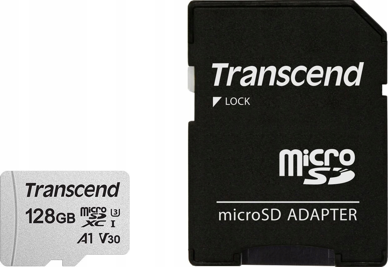Karta Transcend 300S MicroSDXC 128GB C10 U3 A1 V30
