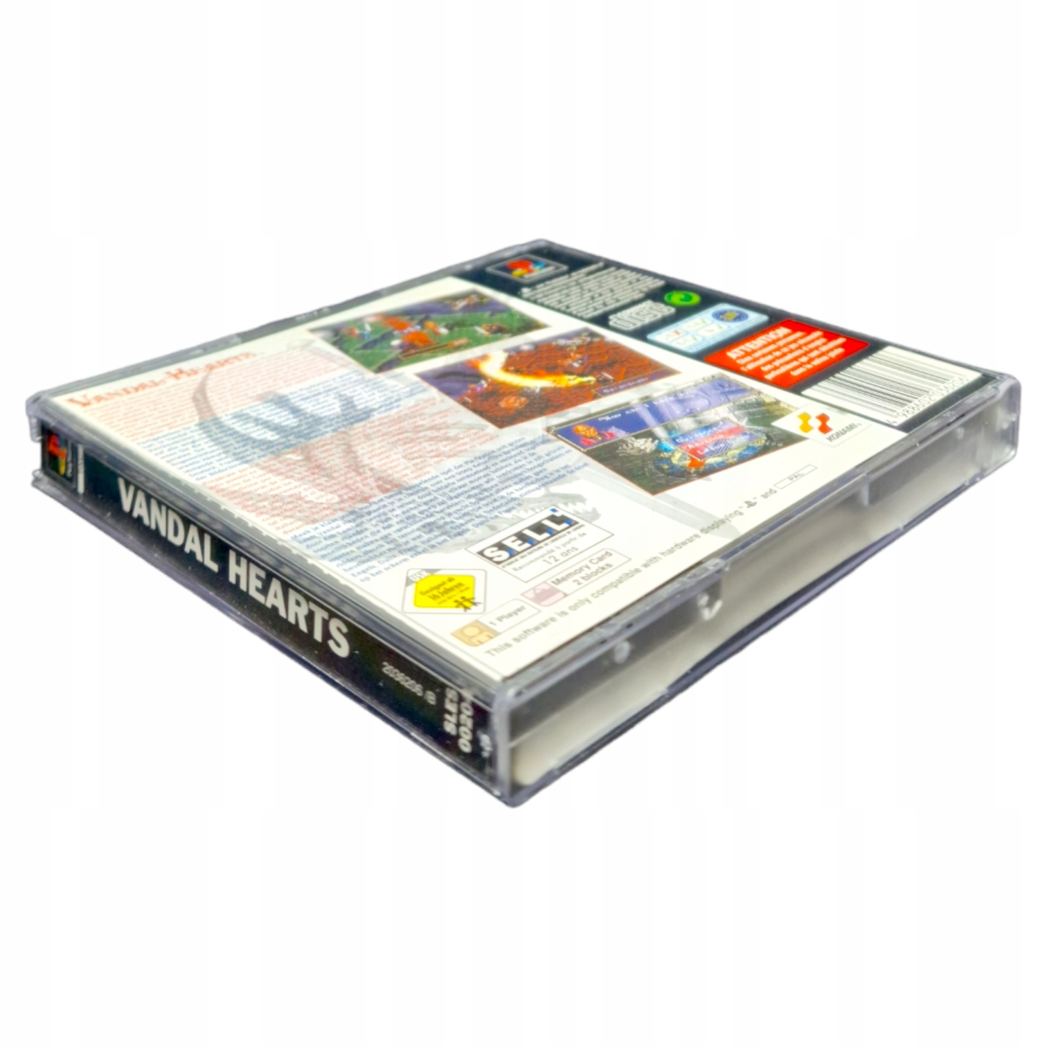 Gra VANDAL HEARTS Sony PlayStation PSX/PS1/PS2/PS3 Tematyka wyścigi