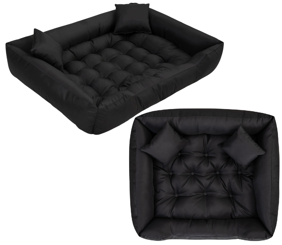 Pelíšek pro psa kotec Ecco 145x115 cm voděodolná černá