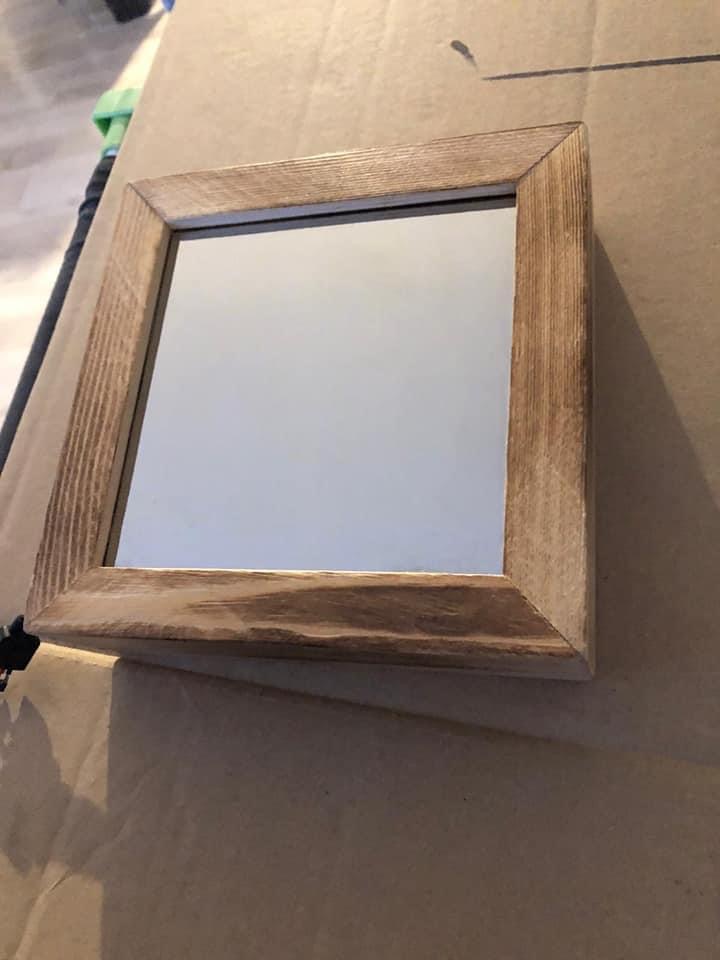 Lustro drewniane 3D Iveco