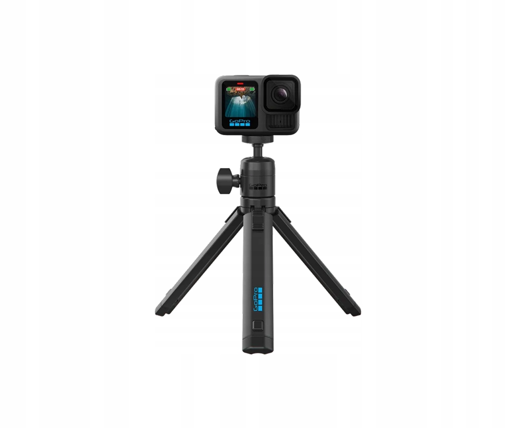 Statyw z funkcją uchwytu GOPRO Tripod + Ball Head Czarny