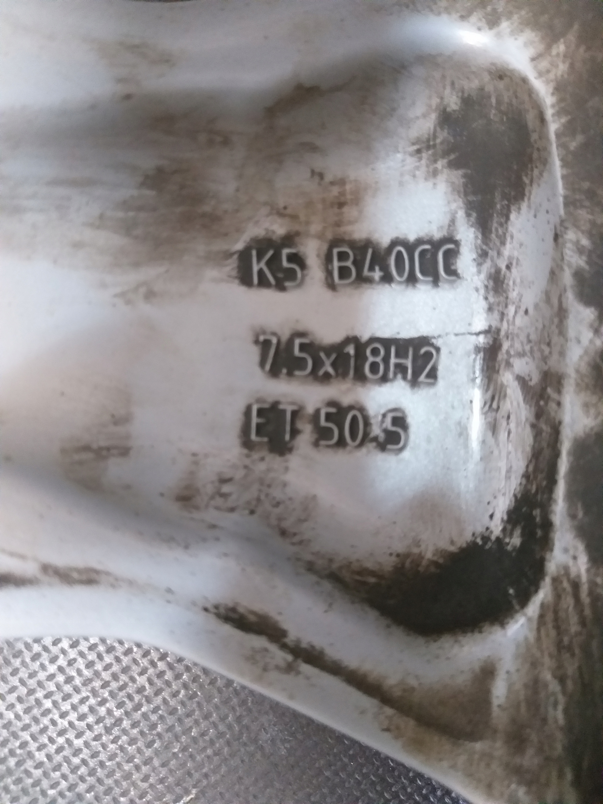 disk hliníkový VOLVO 18" 5X108 7,5J ET50,5