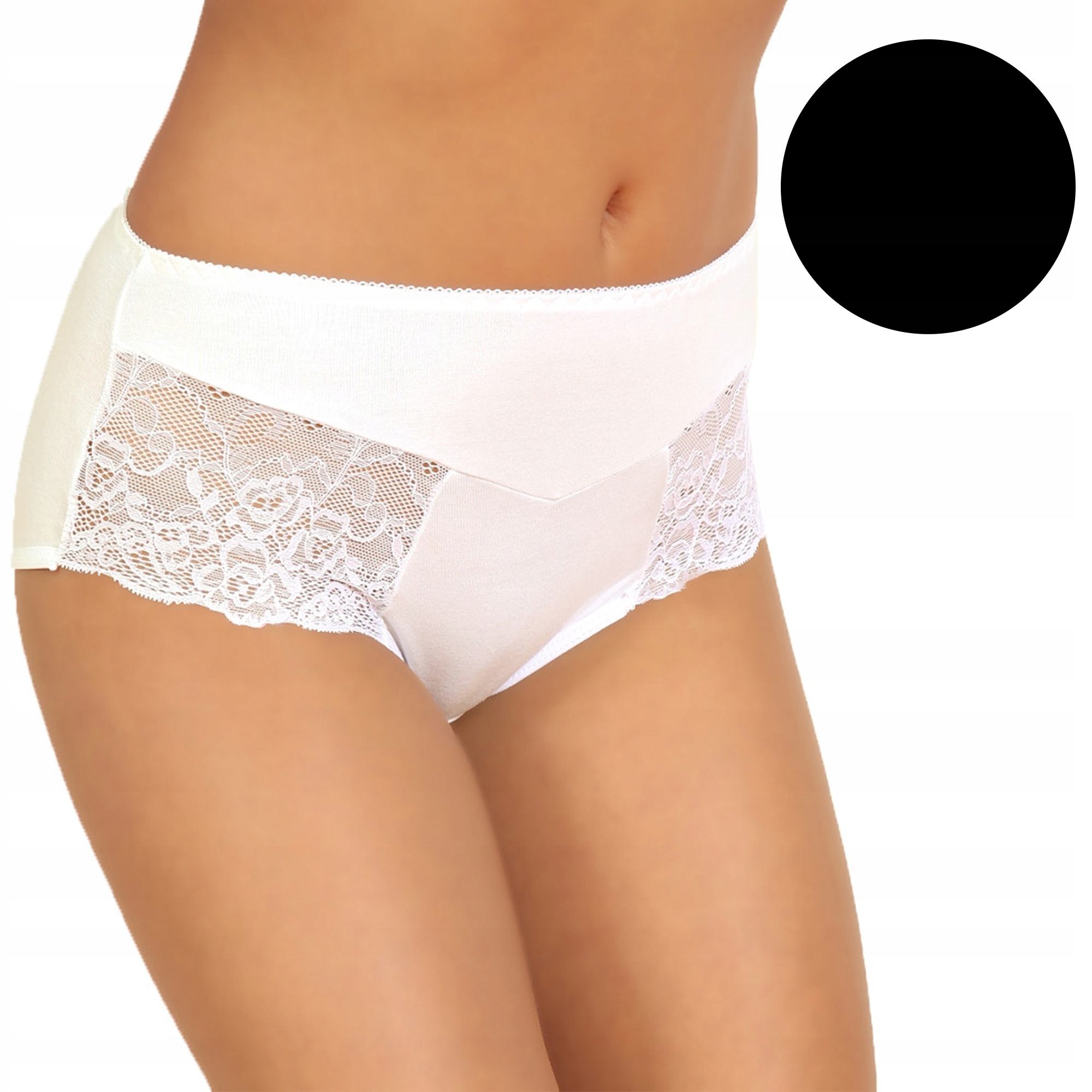 

Koronkowe figi majtki damskie Modo 104 Czarne XL