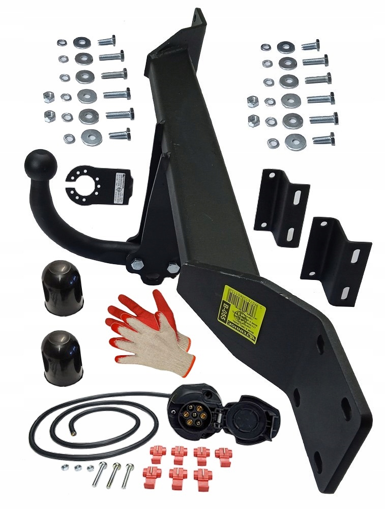 STEINHOF HAK HOLOWNICZY+WIĄZKA BMW 5 SERIA V E61 KOMBI+E60 SEDAN 2003do2010 Uciąg 2200 kg