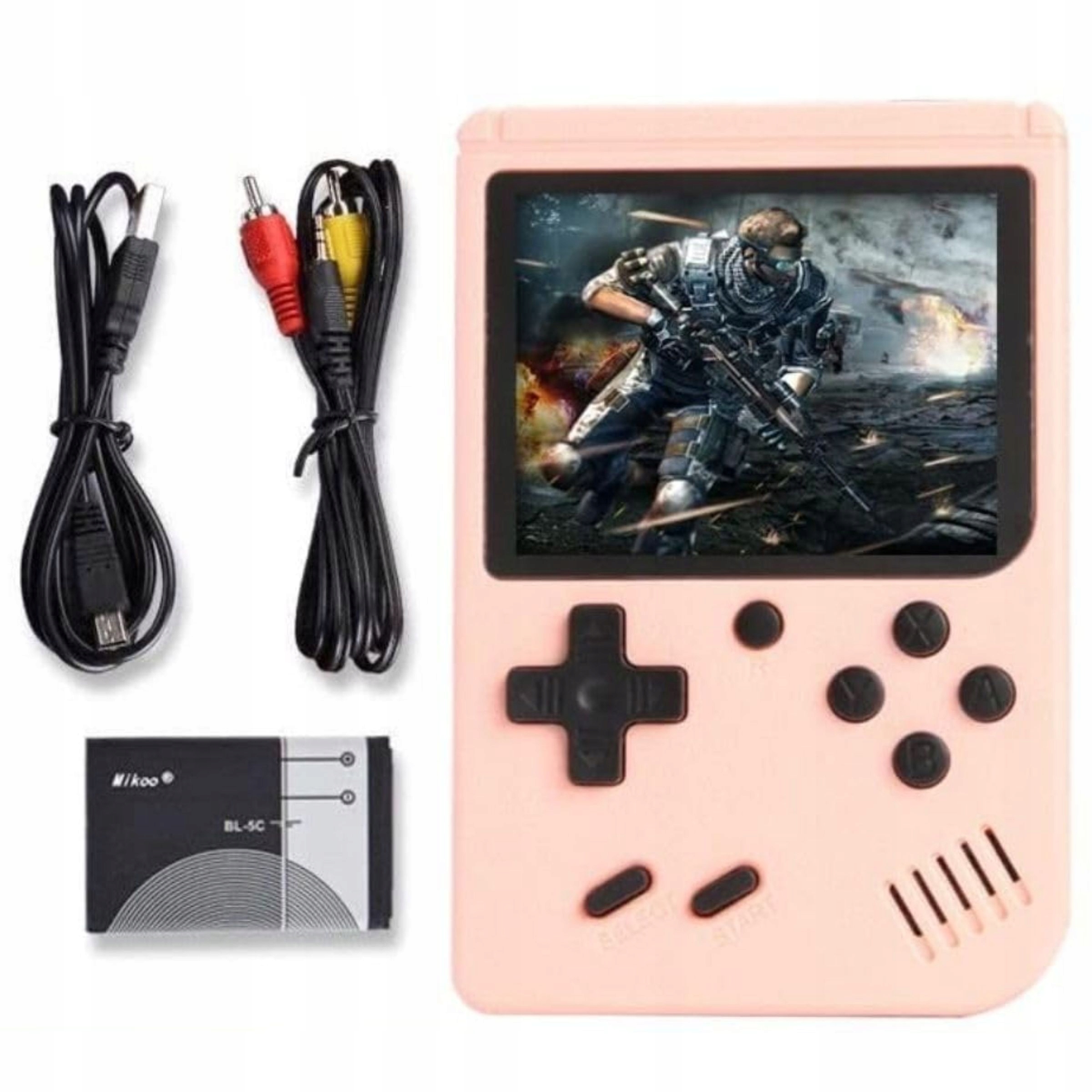 KONSOLA GRY WIDEO PEGASUS GAME KIESZONKOWA PREZENT DLA DZIECI MINI 500 GIER