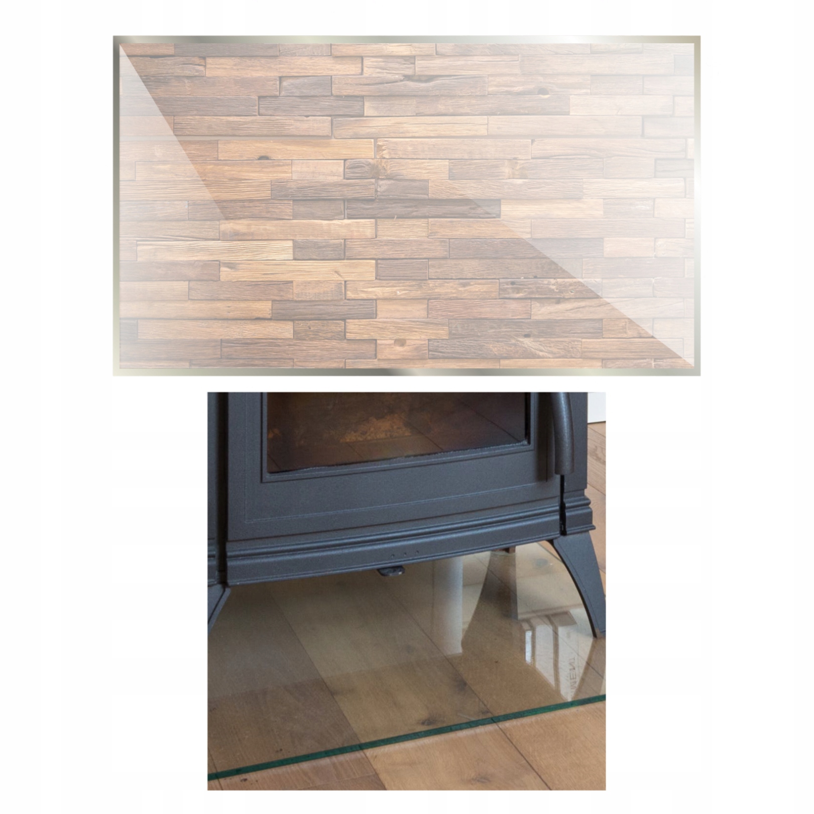 Sklo Pod Krb Koza Tvrzené Sklo Základna Rozměr 80x52 Průhledné