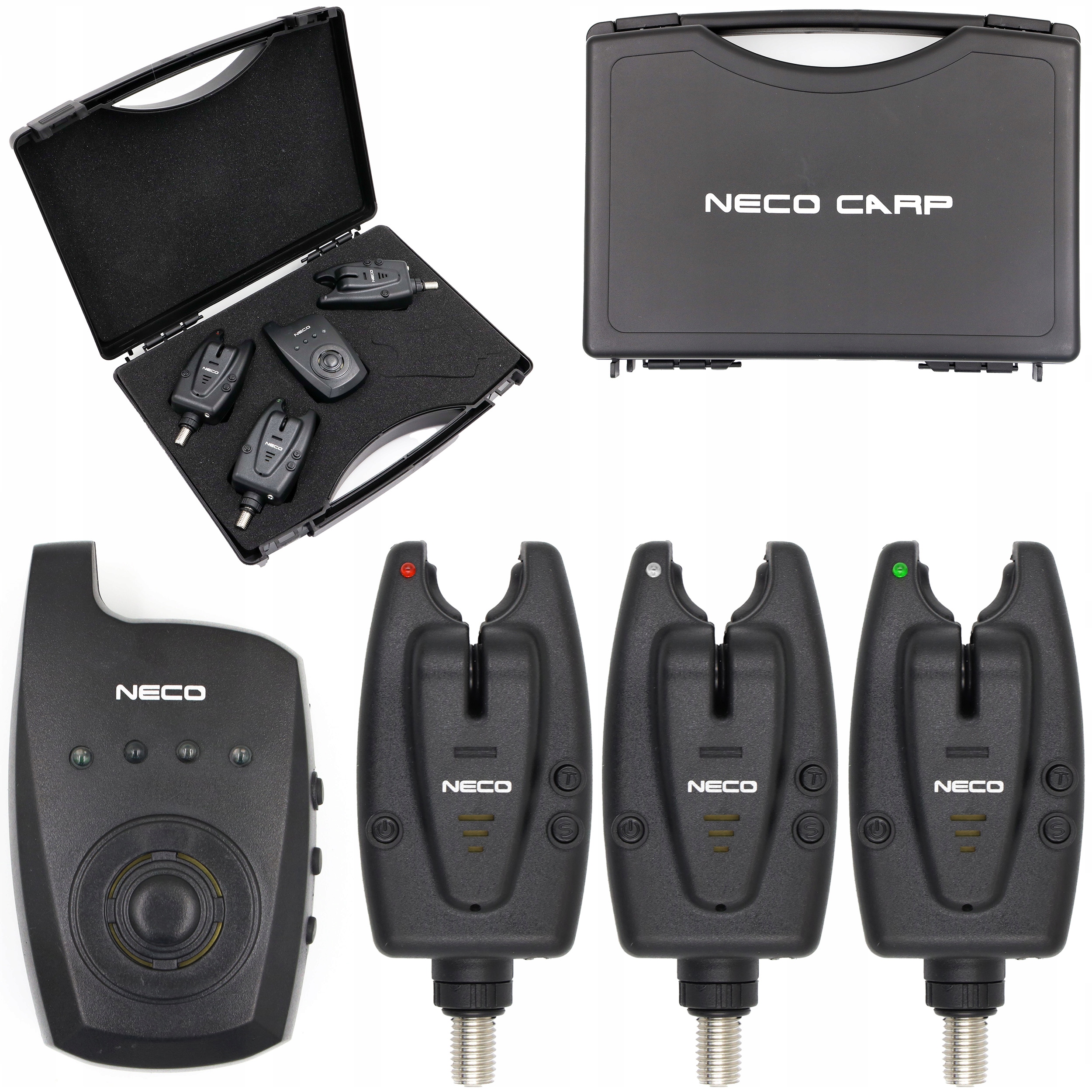 Sada Signalizátorů Záběru S Centrálou Neco 3+1 Dx-pro 103