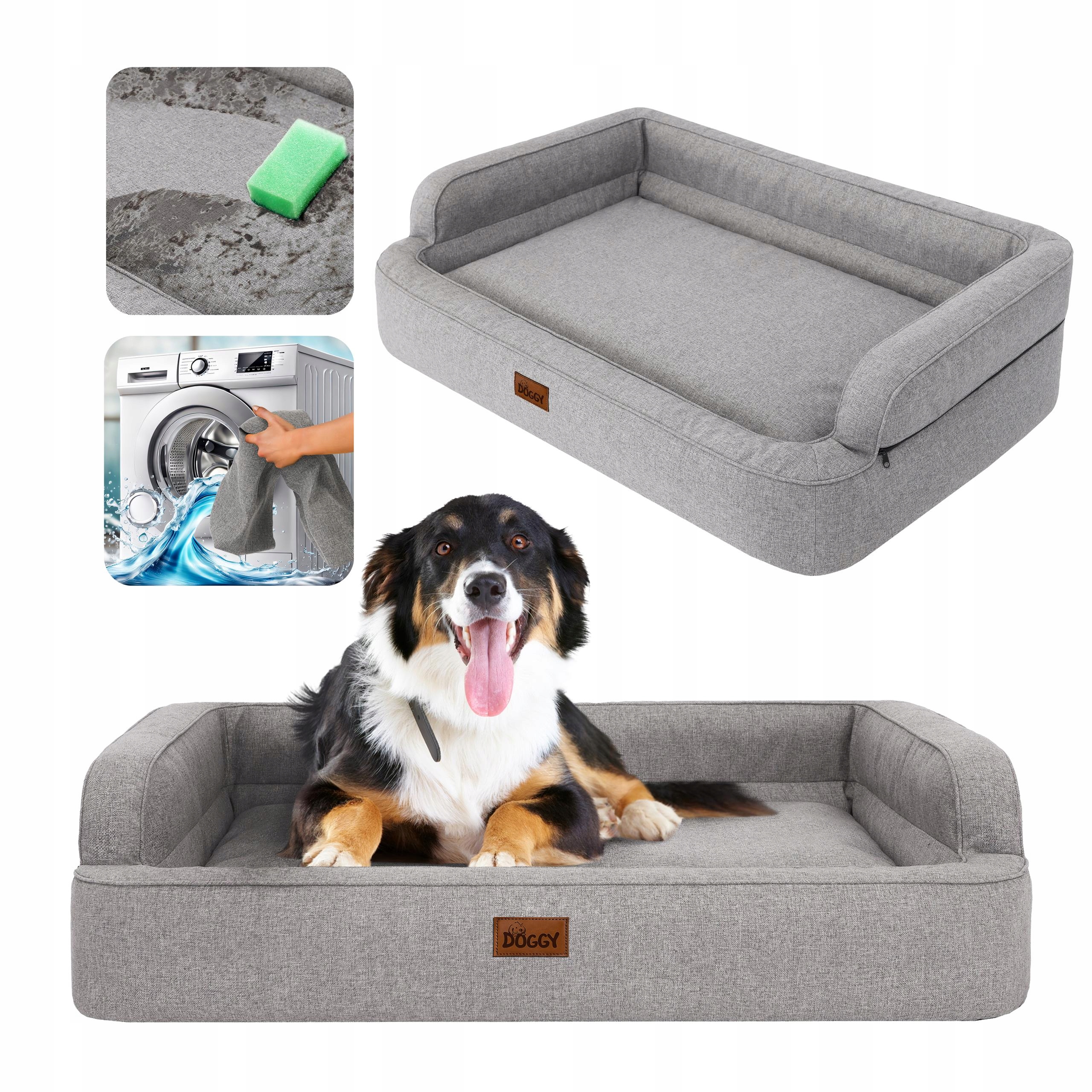 Levně Pelíšek pro psa – gauč, potah pro psa – snadné čištění 117 x 79 cm