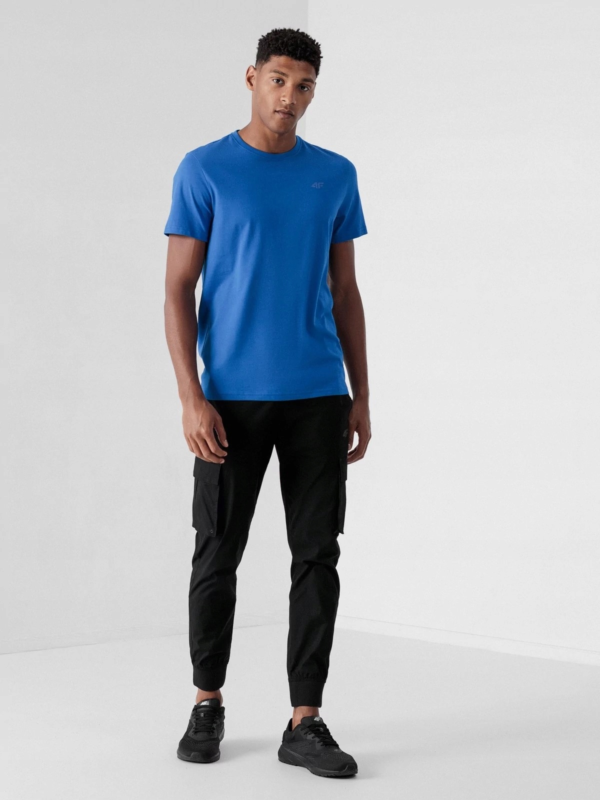 4F MĘSKA KOSZULKA T-SHIRT BASIC NOSH TSM003 - M Kolekcja LATO 2020