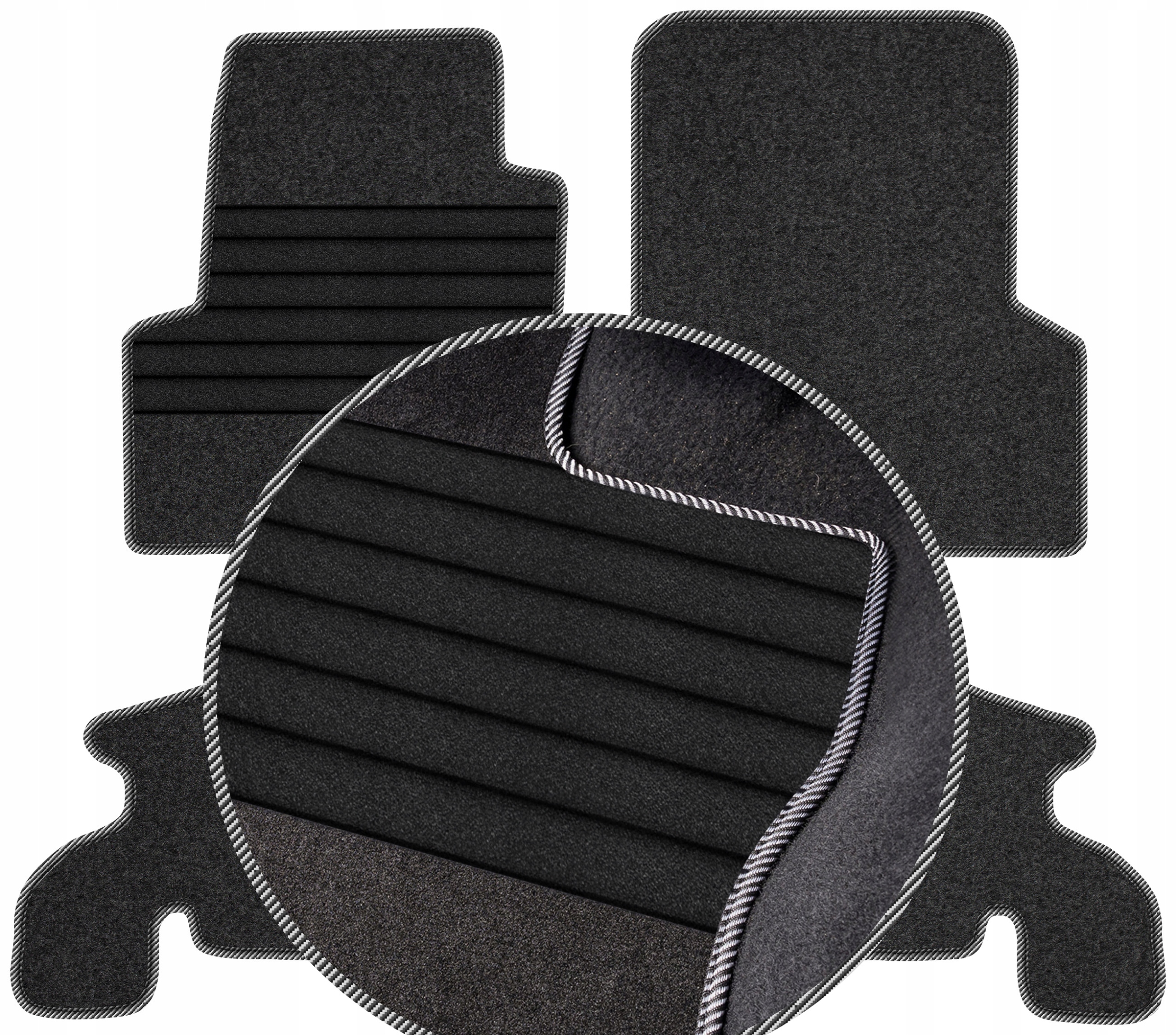 Jeep Wrangler I Tj 1996-2007 Velurové stěrače do auta
