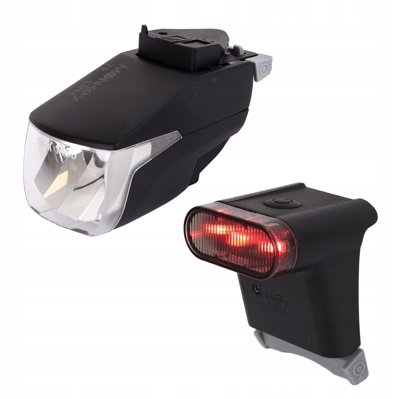 Sada osvětlení pro kolo Light 70 Lux, sada MonkeyLink IP66
