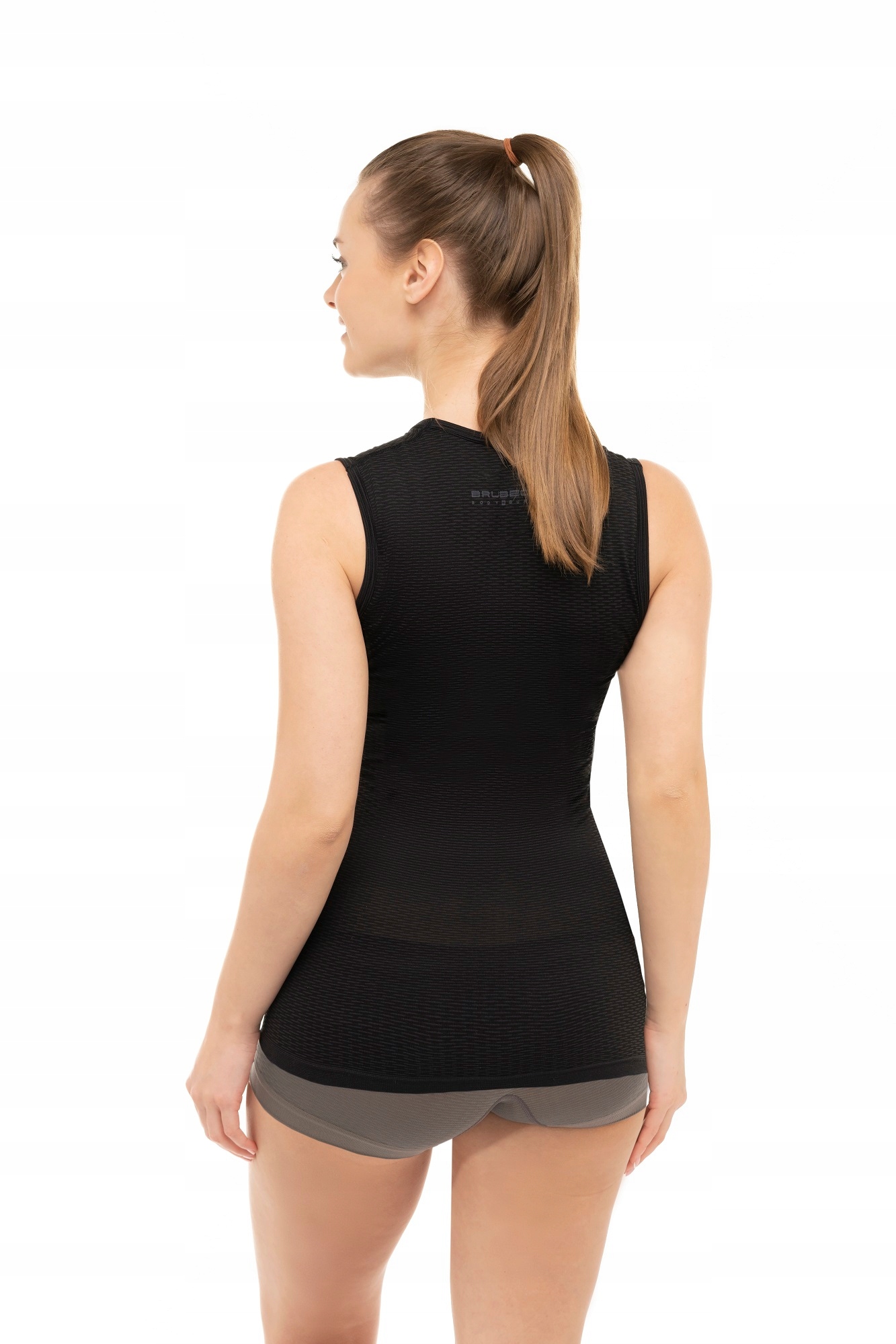 MEGA CIENKA ODDYCHAJĄCA POTÓWKA DO FITNEESU -L Rękaw bez rękawów