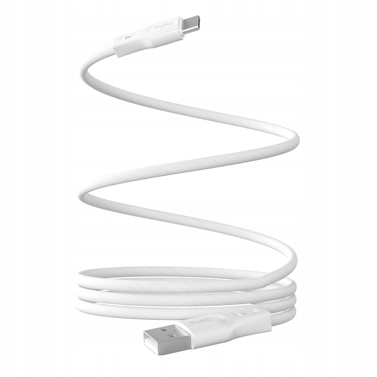 Kabel Usb-a Usb-c 10W 1 m bílý