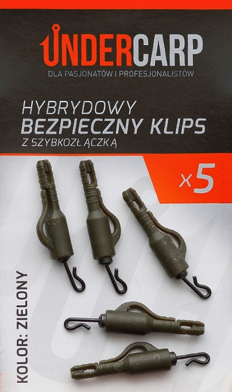 

Undercarp Hybrydowy bezpieczny klips z szybkozłącz