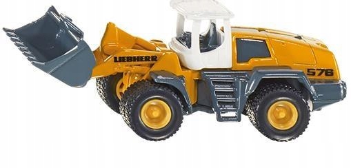 ZABAWKOWE POJAZDY SIKU 14 ŁADOWARKA LIEBHERR Kod producenta MAŁE AUTKA MASZYNA BUDOWLANA LIEBHERR SIKU