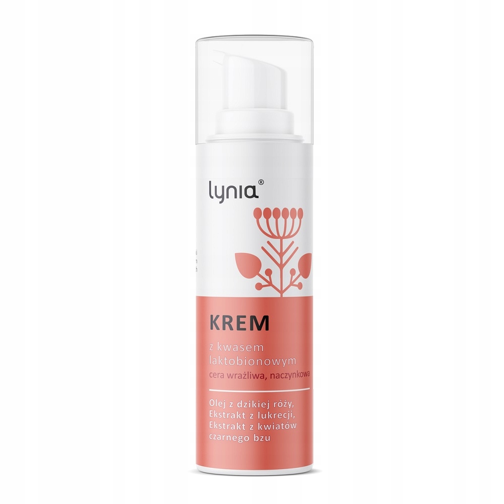 

Lynia Krem z kwasem laktobionowym naczynkowa 50ml