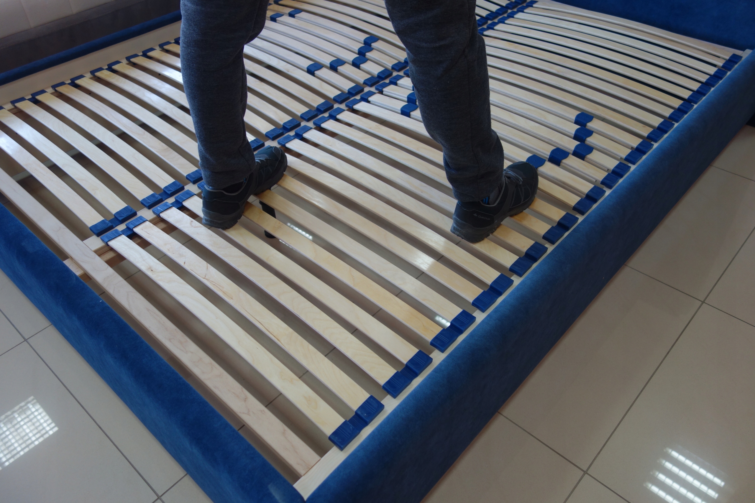 Stelaż wkład do łóżka TWINPACK 140x220 56 listew Wysokość produktu 3.5 cm