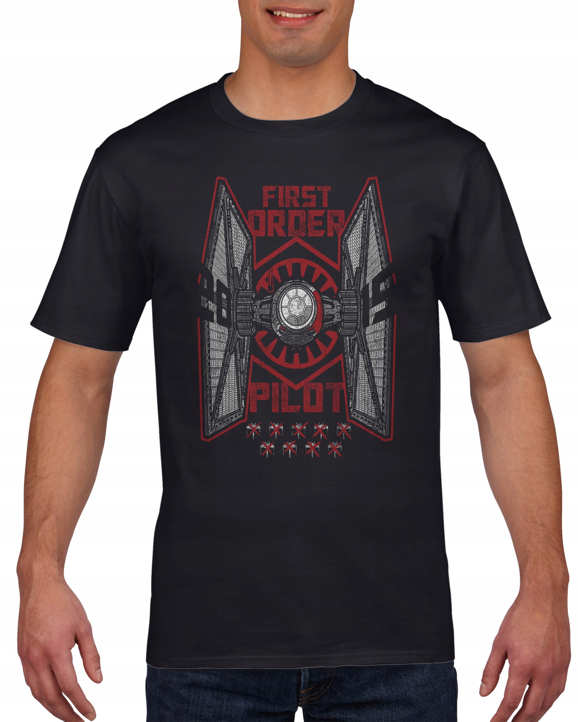 

Koszulka męska First Order Pilot Stare Gry c S