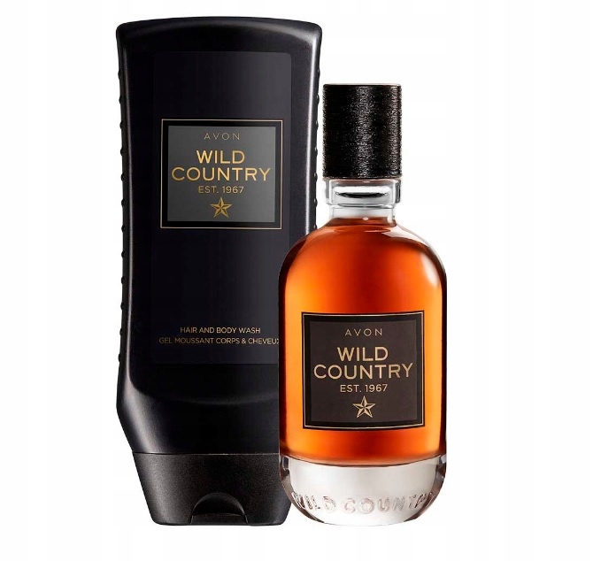 Avon Zestaw Kosmetyków Wild Country Żel Pod Prysznic Perfum Na Prezent