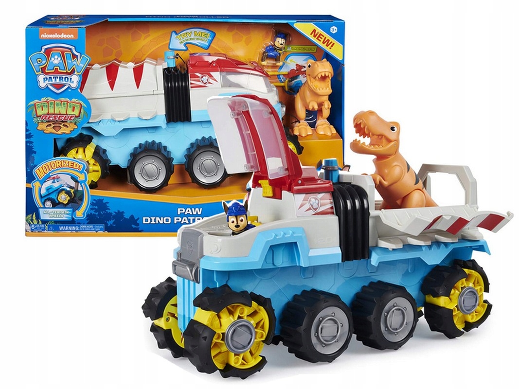 

Psi Patrol Patrolowiec Dino Rescue Chase dinozaur