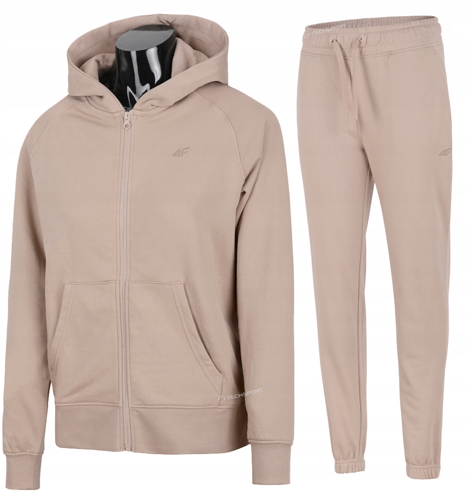 4F Damski Dres Bawełna Komplet Bluza Spodnie rozm XL