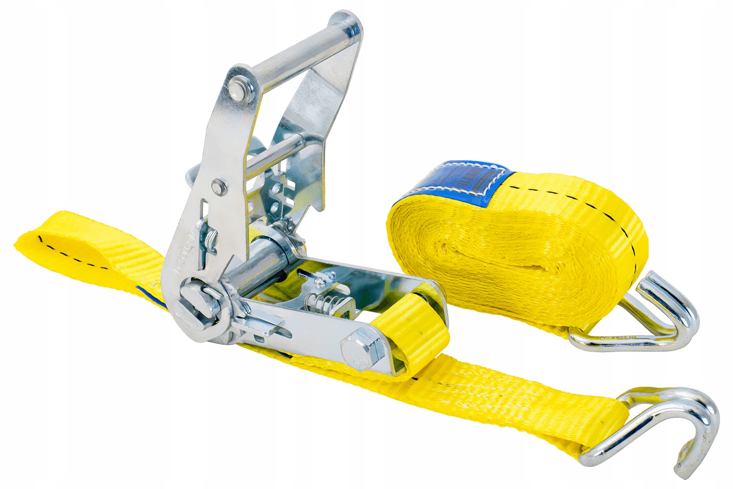 Pas transportowy do lawet mocujący z napinaczem Unitrailer 4m/25mm/1t żółty