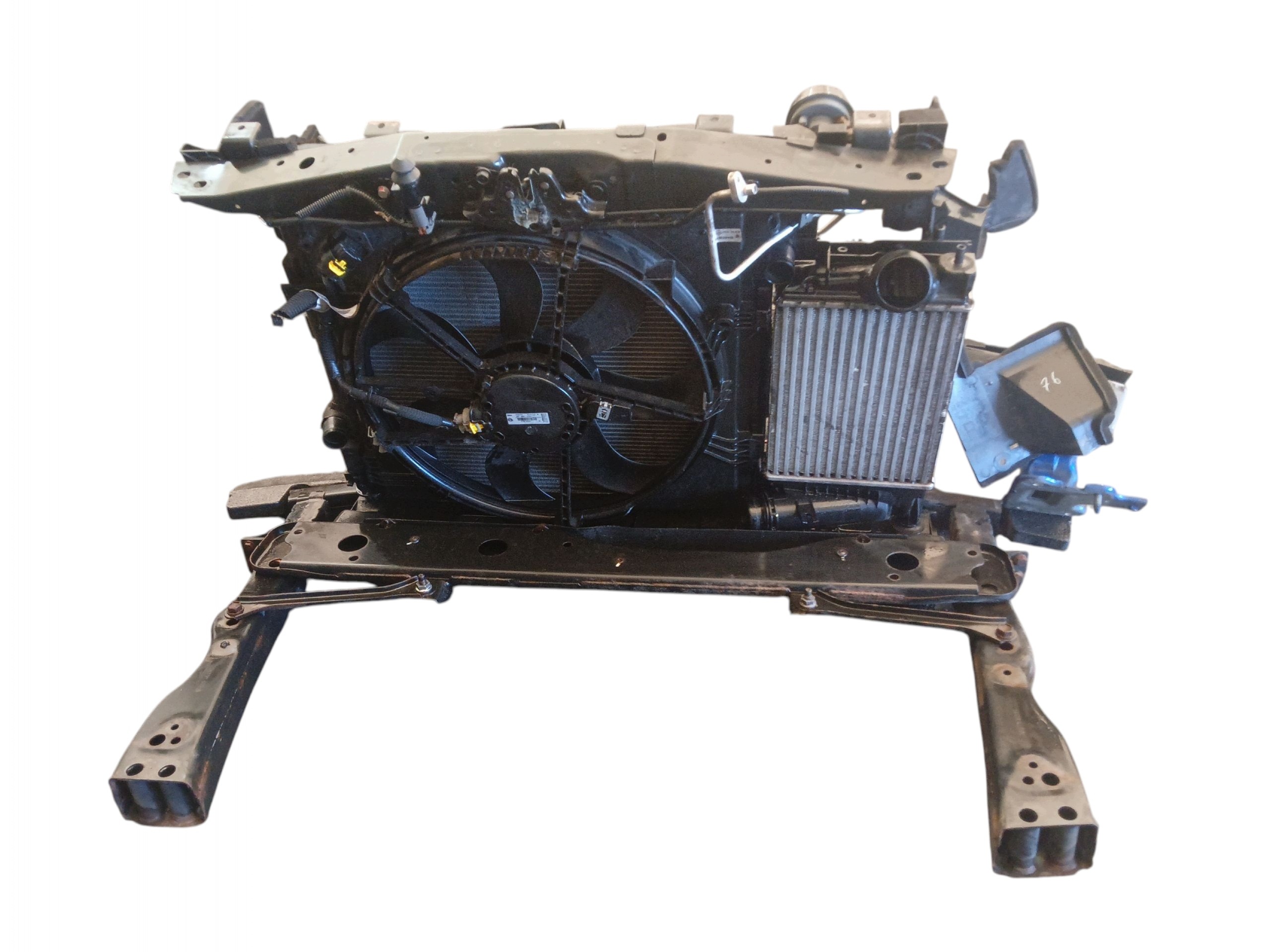 support panel for radiators pillar sider radiator fan RENAULT KADJAR 1.3 TCE