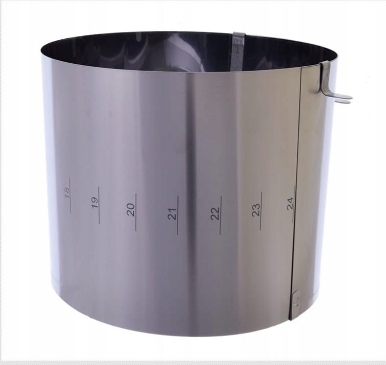 REGULOWANA Opaska DO TORTU rant z podziałką H20 EAN (GTIN) 5907637900732