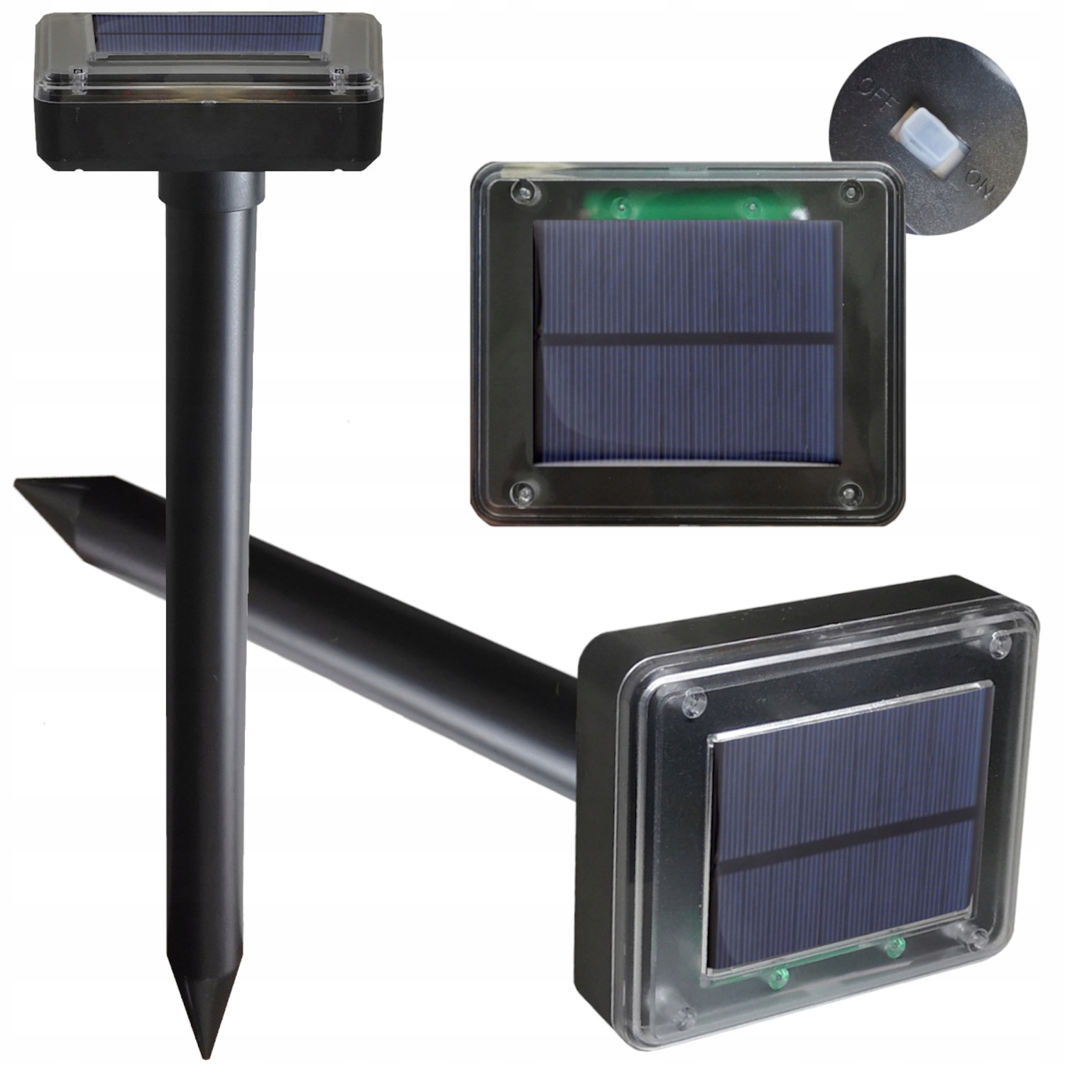 

Odstraszacz kretów Mocny Solarny nornic 1000 m2