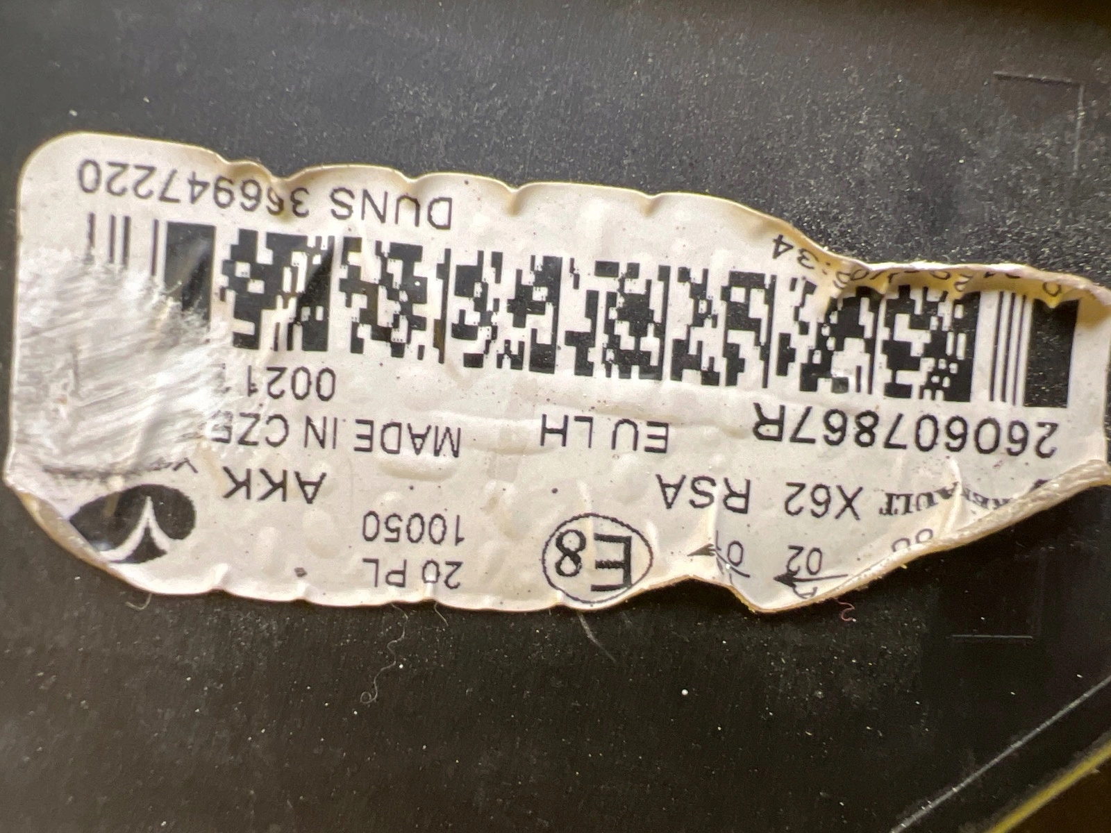 light left Renault Master 4 IV 19- Led 260607867R