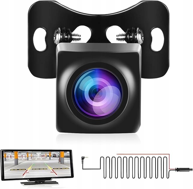 Hodozzy Ahd 1080p kamera cofania, nocna, IP69, 4-pinowa-radio oraz carplay