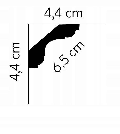 Listwy przysufitowe BIAŁE MDB112 Mardom Decor Marka Mardom decor