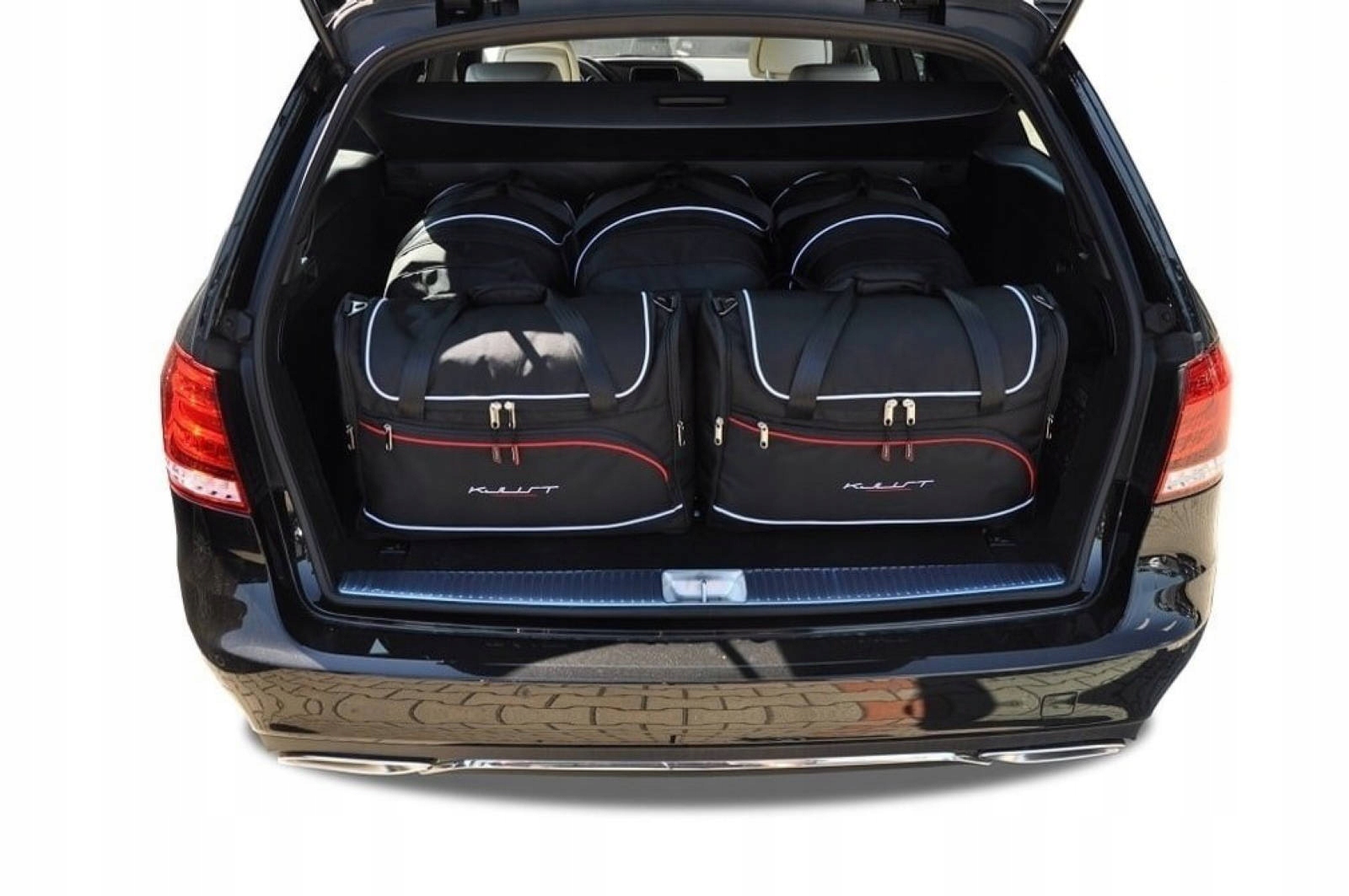 J&j Automotive Sada 5ks cestovných tašiek Aero pre Mercedes-benz E Kombi 2