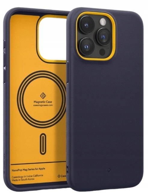 Zadní Kryt Spigen pro Apple iPhone 15 Pro Max Caseology Nano Pop tmavě modrý