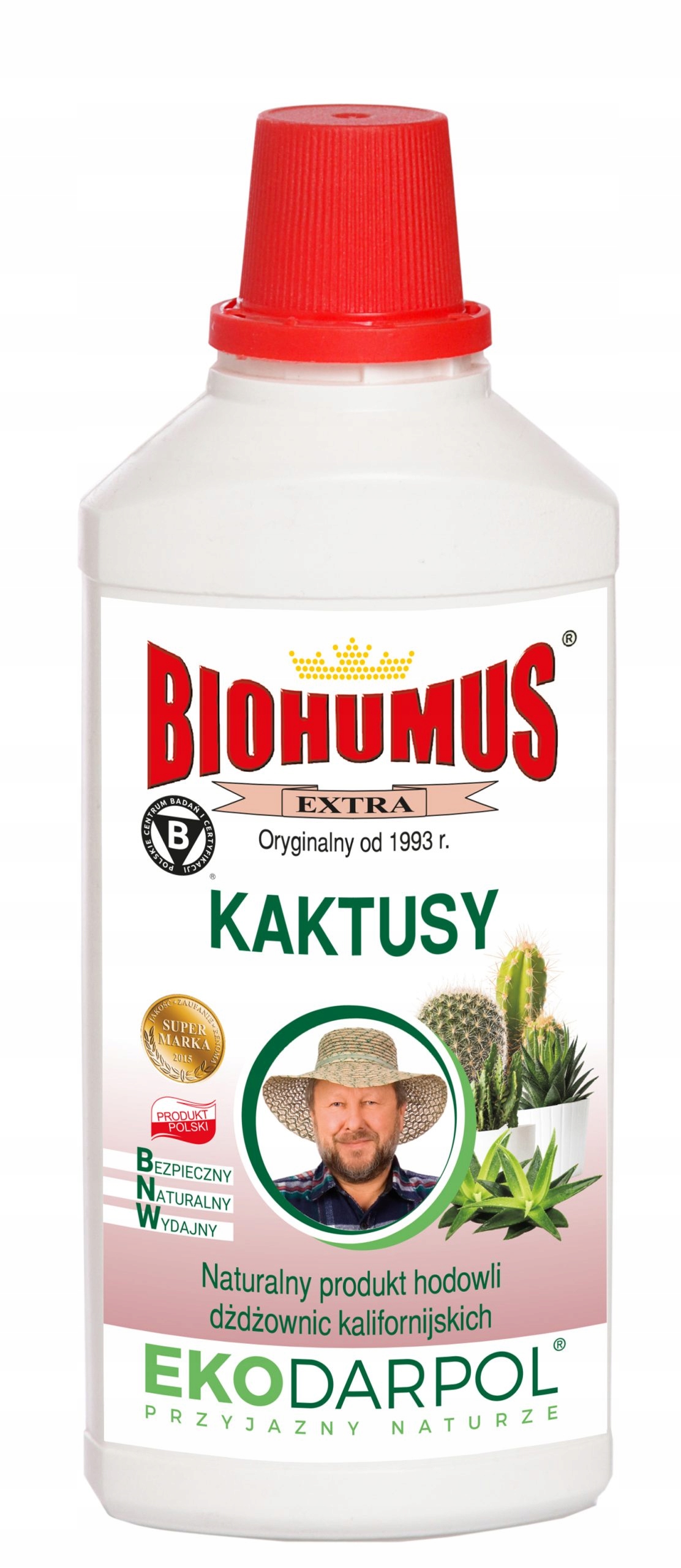 

Biohumus Kaktusy 1 L Ekodarpol