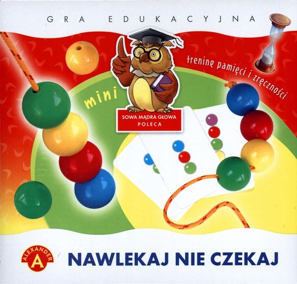 Alexander Gra Edukacyjna Nawlekaj Nie Czekaj Mini
