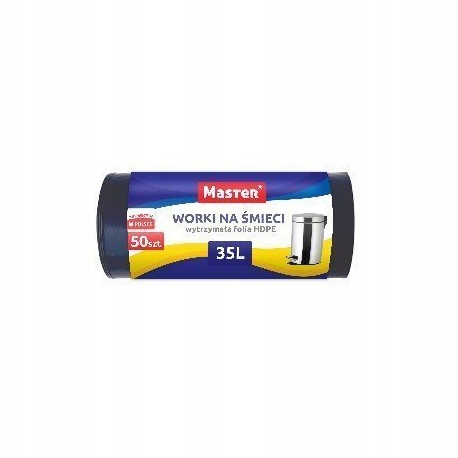 

Worki na odpady Master Hd 35l a'50 czar.