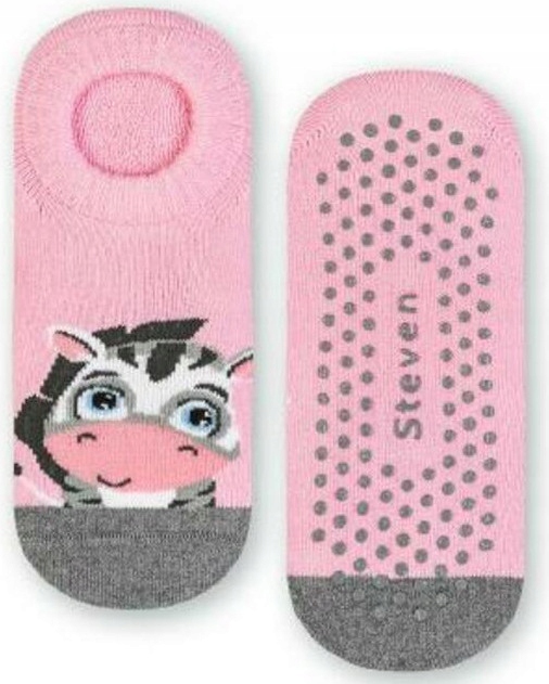 

Stopki dziecięce Steven z Abs różowe/ Zebra 29-31