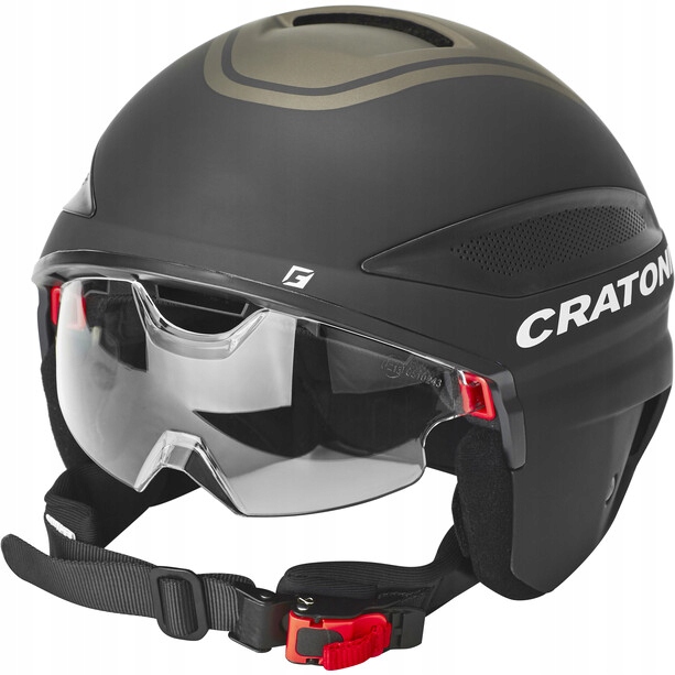 Kask rowerowy Cratoni Vigor r.M 56-57 cm black matt