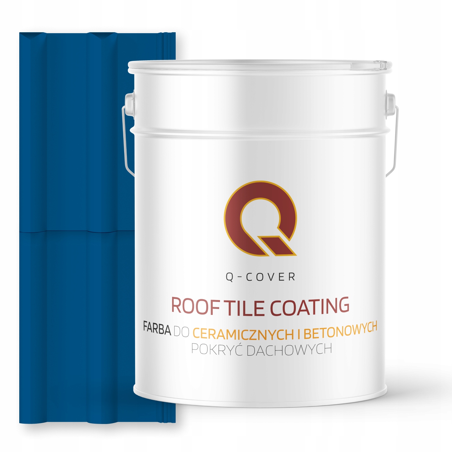 Farba Na Keramickú Strechu Betón Modrá Ral 5005 10 L Lesk