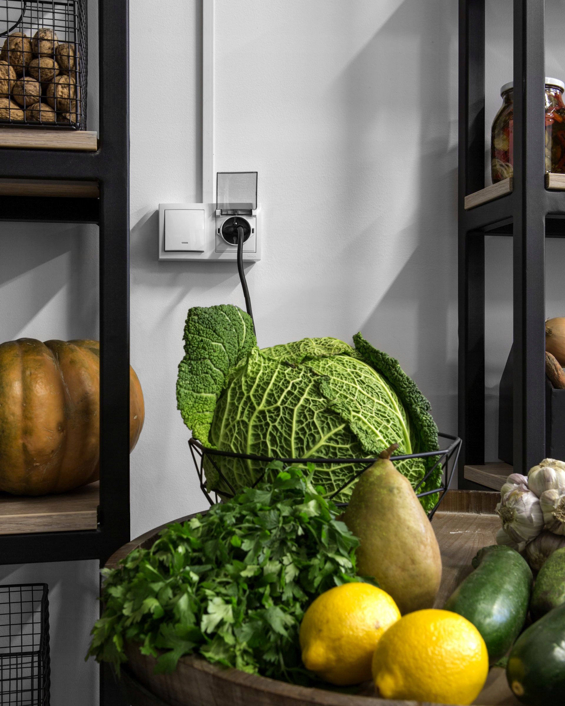 Wyłącznik pojedyczny IP44 natynk szary AquaClick Liczba klawiszy Pojedynczy