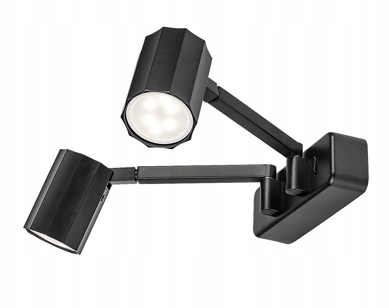 Nástěnná lampa Rabalux Karter 2xGU10 5W, černá matná