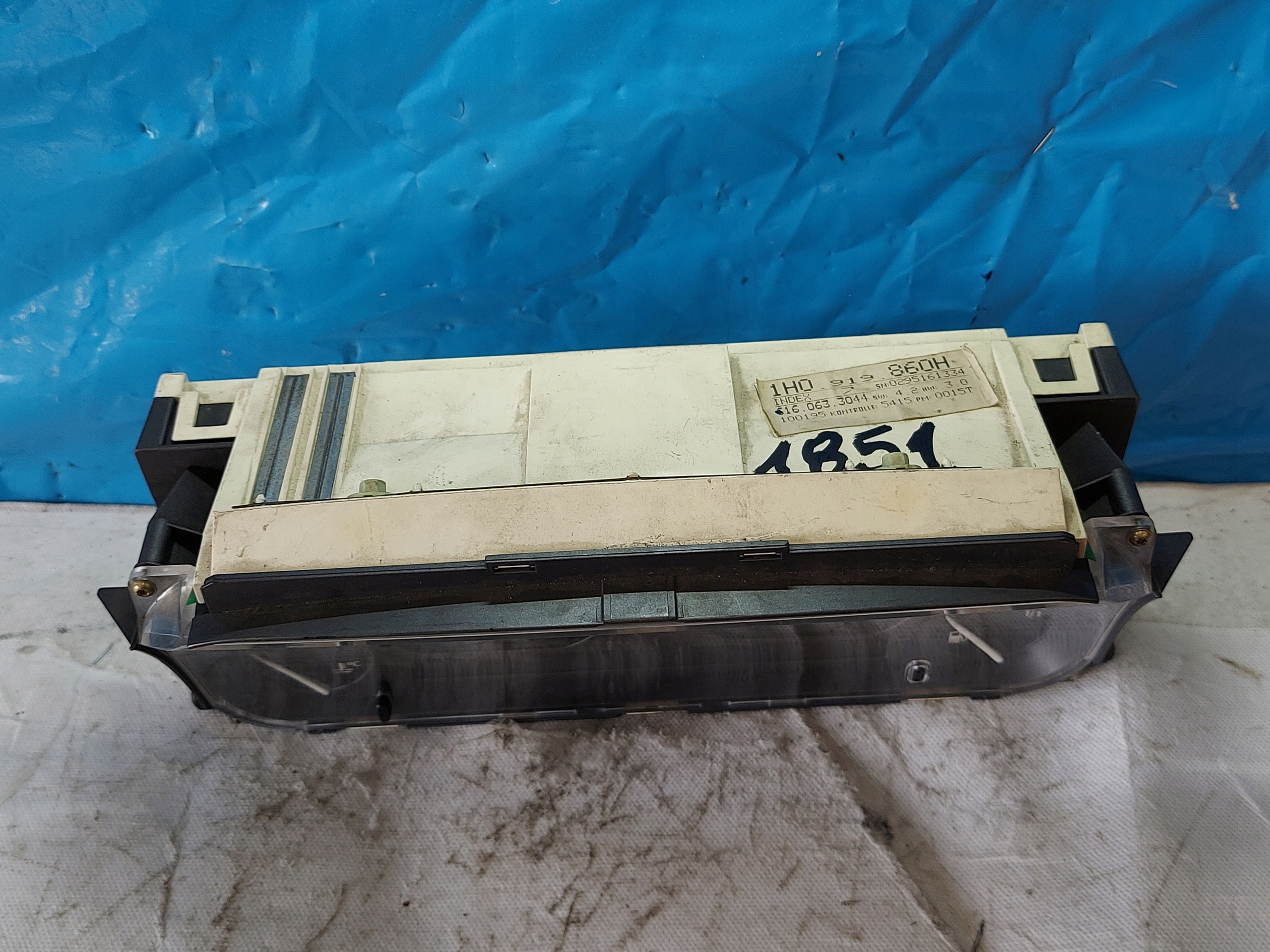 dials clock GOLF III 1.9 TDI 1H0919860H