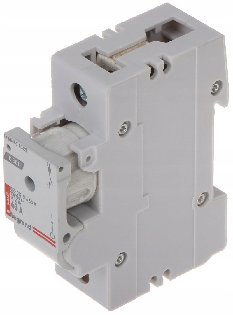 Jednofázový Pojistkový Odpojovač LE-606609 63 A D02 Legrand