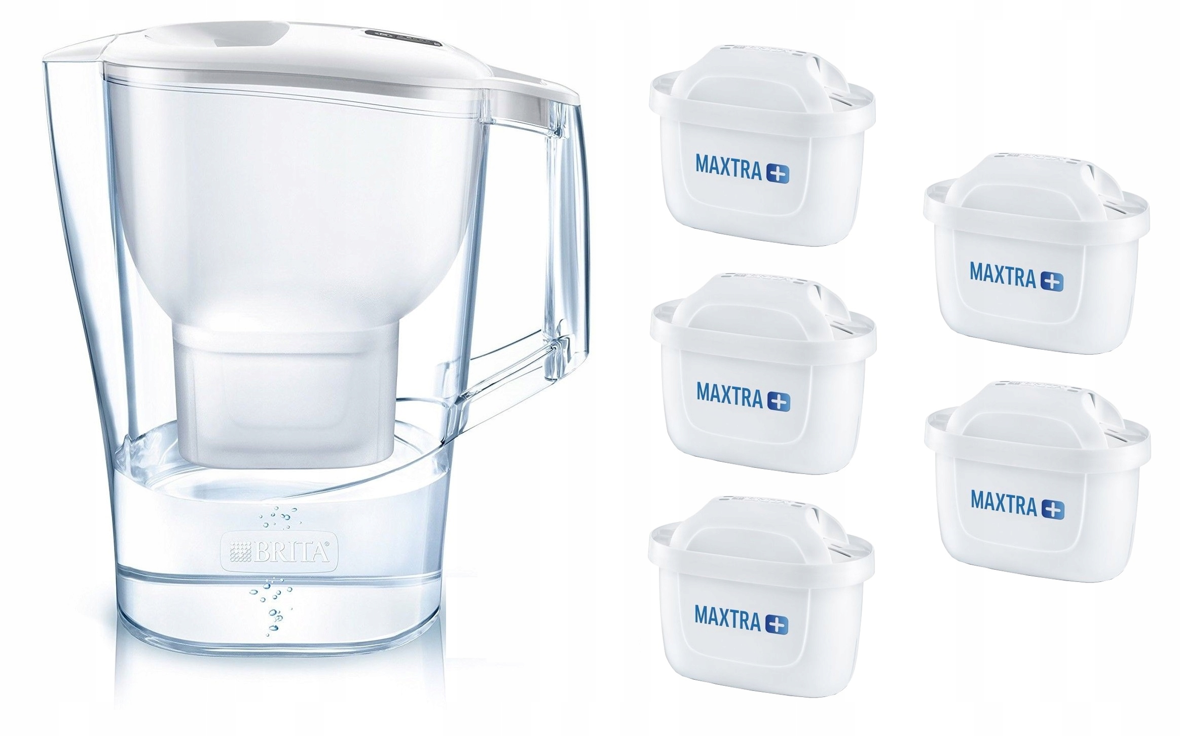

Dzbanek filtrujący Brita Aluna XL 3,5L + 5 wkładów